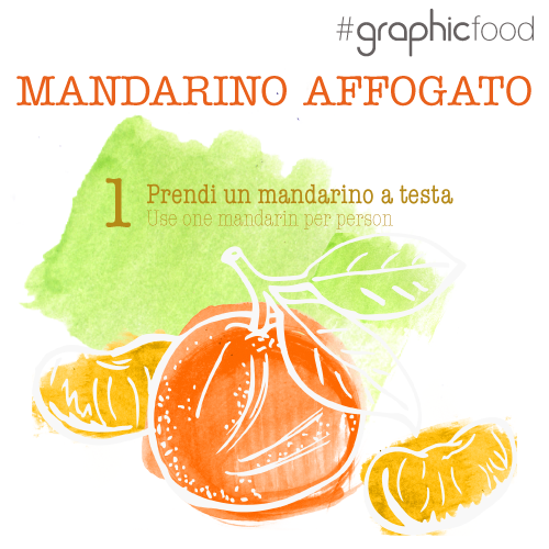 Mandarino Affogato step 1