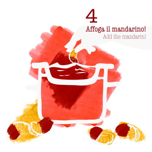 Mandarino Affogato step 4