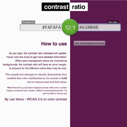 Contrast Ratio